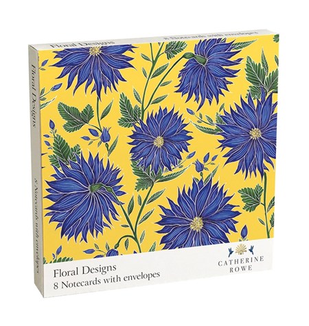 "Catherine Rowe - Floral Designs" Notecards 8/8