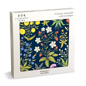 "Medieval Flowers" Luxury Notecards 6/6