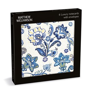 "Paisley Blue" Luxury Notecards 6/6