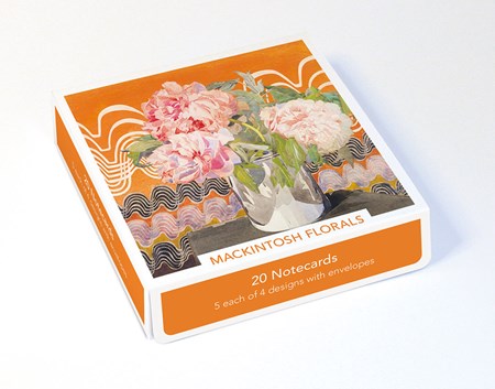 "Charles Rennie Mackintosh Florals" Theme Notecards 20/20