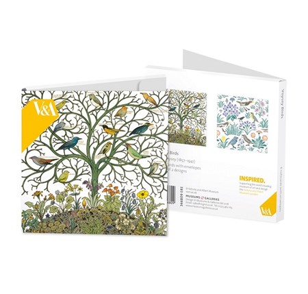 "V&A - Voysey Birds" Notecards (8/8)