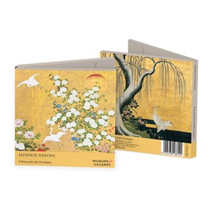 "Japanese Herons" Notecards 8/8