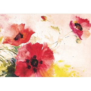 "Watercolor Poppies" Notecards (14/15)