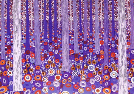 "Purple Forest" Notecards 14/15