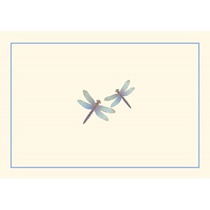 "Blue Dragonflies" Note Cards (14/15)