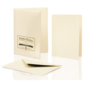 Kortpakke "Paper Royal" 8/8 A6, Chamois
