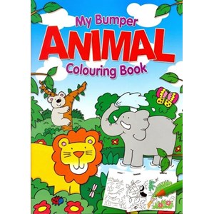 Malebok "My Bumper Animal Colouring Book"