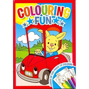 Malebok "Colouring Fun", 4 ass