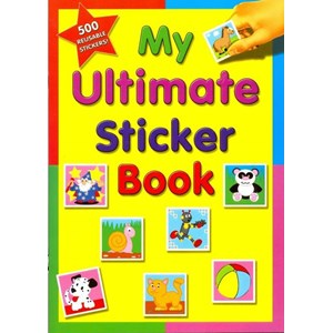 Malebok "My Ultimate Sticker Book"
