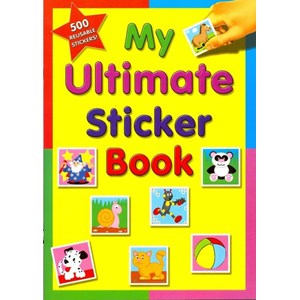 Malebok "My Ultimate Sticker Book"