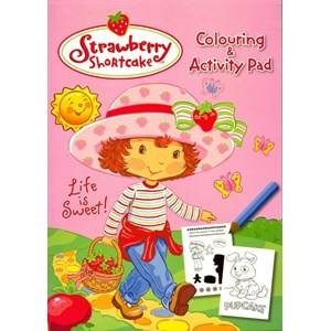 Malebok "Strawberry Shortcake Colouring & Activity P