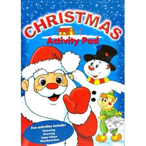 Malebok "Christmas Activity Pad"