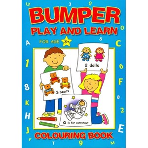 Malebok "Bumper Play and Learn"