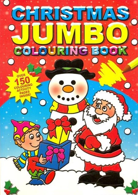 "Christmas" Jumbo Colouring Book