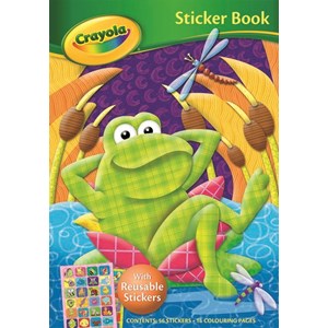 Sticker Book Crayola "Frog"
