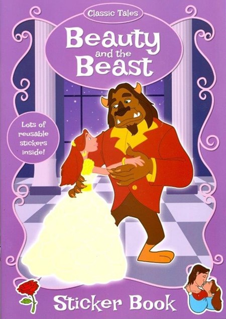 Classic Tales Sticker Book "Beauty and the Beast"