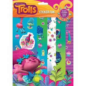 "Trolls" Sticker Fun