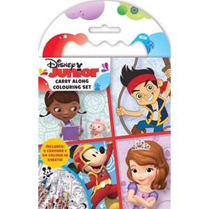 "Disney Junior" Carry-Along Colouring Set