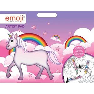 "Emoji Unicorn" Artist Pad