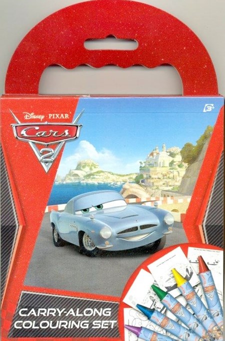 "Cars 2" Carry-Along Colouring Set