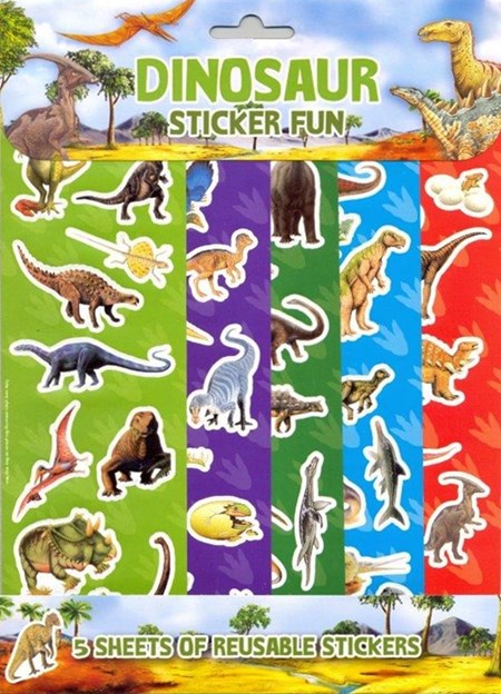 "Dinosaur" Sticker Fun