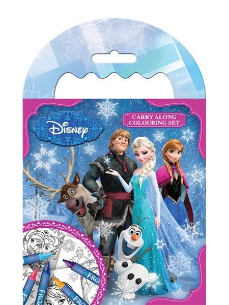 "Frozen" Carry Along Colouring Set