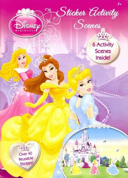 "Princess", Sticker Activity Scenes