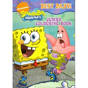 "SpongeBob" Jumbo Colouring Book