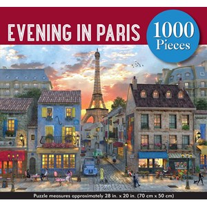 "Evening in Paris" Puslespill 1000 biter