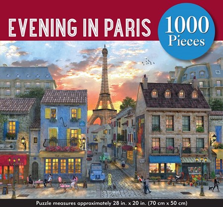 "Evening in Paris" Puslespill 1000 biter