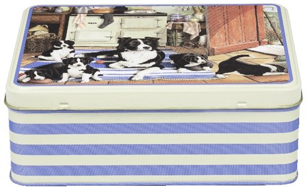 "Tracy Hall - Border Collies" Deep Rectangular