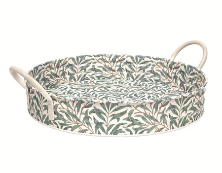 "Arts & Crafts - Willow" Large Handle Tray