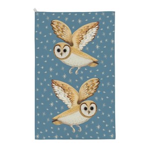 "Dog & Dome - Owl" Tea Towel