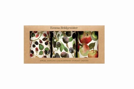 "Emma Bridgewater - Fruits" Set of 3 Caddies
