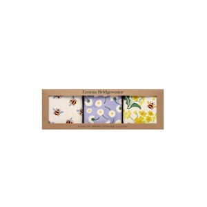 "Emma Bridgewater - Daisy" Set 3 Square Caddies