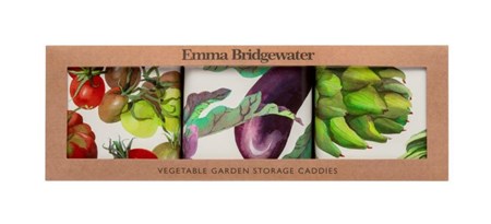 "Emma Bridgewater - Dig the Garden" 3 kvadratiske bokser
