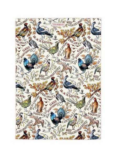 "Emma Bridgewater - Game Birds" Tea Towel