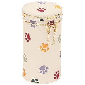 "Emma Bridgewater-Polka Paws" Slim Clip Lid Tin