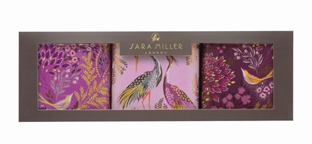 "Sara Miller - Haveli Garden" 3 kvadratiske bokser