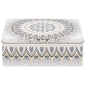 "Sara Miller - Artisanne Noir" Deep Rectangular Tin