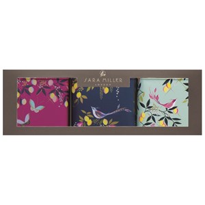 "Sara Miller - Orchard" Set of 3 Square Caddies
