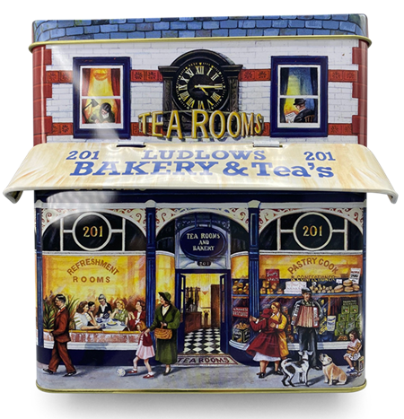 "Large Canopy House - Ludlows Bakery & Tea's" metallhus