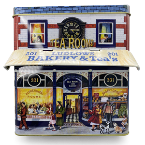 "Large Canopy House - Ludlows Bakery & Tea's" metallhus