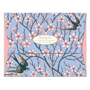 "Almond Blossom and Swallow" Brevpapir (10/10)