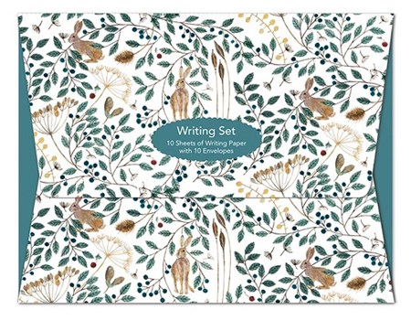 "Dee Hardwicke - Hares & Berries" Brevpapir (10/10)