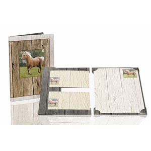 Brevpapir "Bonnie" 10 ark/10 konvolutter, hest