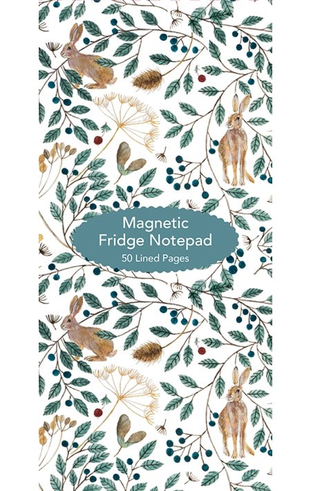 "Hares & Berries" Magnetic To-Do Pad