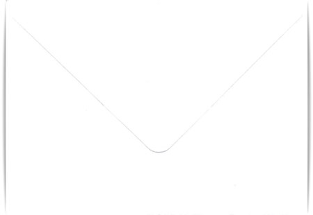 Konvolutter, rektangulære, 133 x 184 mm, White, 10 stk