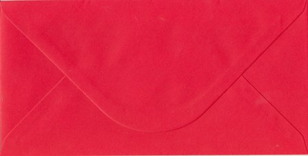 Konvolutter, E6/5, røde, (5 stk.)