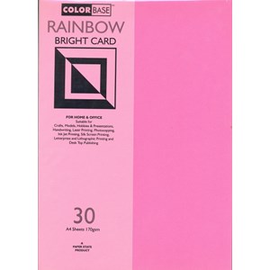 "Rainbow Bright Card", A4, 170 gram, 30 ark